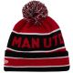 2. New Era Core Cuff Beanie Manchester United FC Hat 12122732 Czerwone One size