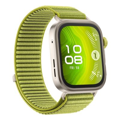 5. Smartwatch Huawei Watch FIT4 Pro, 3D Woven Žalias Strap, Titanium Body, Seiya-B29