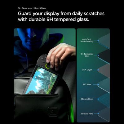 7. Szkło hartowane Spigen Glas.tR Slim 2-Pack na ROG Xbox Ally X (2024/2025) / ROG Xbox Ally (2025) / ROG Ally (2023) / MSI Claw 7 AI+
