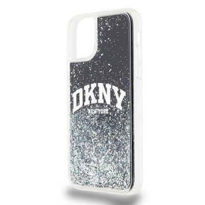 2. Etui DKNY Liquid Glitter Big Logo na iPhone 11 / Xr - czarne