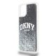 2. Etui DKNY Liquid Glitter Big Logo na iPhone 11 / Xr - czarne
