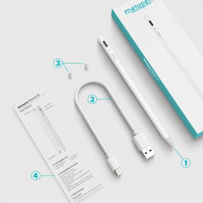 2. Rysik Metapen Pencil A8 do iPada - biały