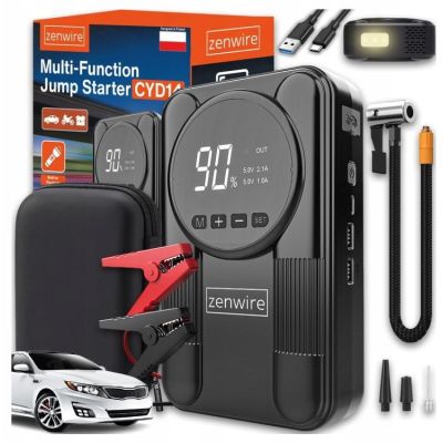 Booster Powerbank Jump Starter Kompresor Samochodowy Zenwire CYD14