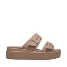 Klapki damskie Crocs Brooklyn Low beżowe 207431 2Q9 38-39