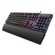 4. RAMPAGE FORTUNA ZESTAW GAMINGOWY KLAWIATURA Z PODKŁADKĄ I MYSZ 12800 DPI BLK