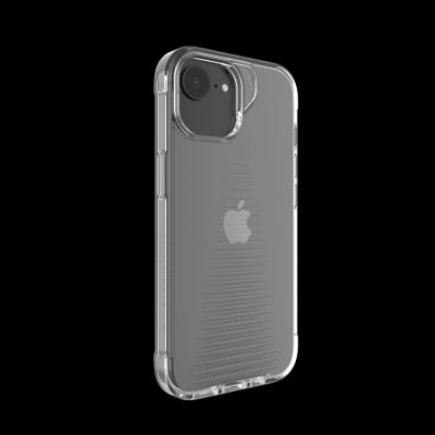 3. Etui ZAGG Luxe na iPhone 16e (2025) / 15 / 14 / 13 - przezroczyste