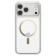 4. Etui Spigen Ultra Hybrid MagSafe na iPhone 18 Pro Max / 17 Pro Max - przezroczysto-złote