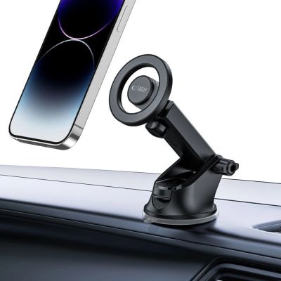 7. Uchwyt Tech-Protect N51 samochodowy na telefon z MagSafe na kokpit / kratkę nawiewu - czarny
