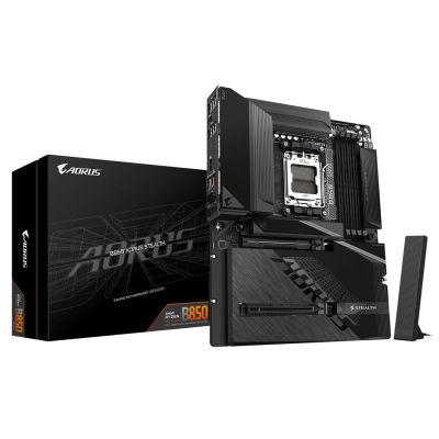 2. GIGABYTE B850 AORUS STEALTH AMD B850 Gniazdo AM5 ATX