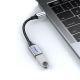 15. Ugreen kabel adapter przejściówka OTG USB-C (męski) - USB-A (żeński) 5Gb/s 0.15m czarny (US378)