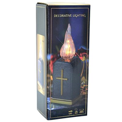 5. ŚWIECA LED NA BATERIE Z TIMEREM WKŁAD DO LATARNI 16CM
