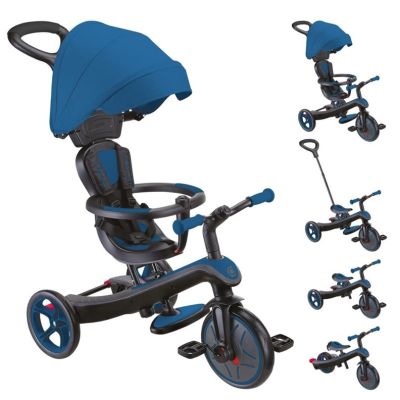 11. Globber Explorer Trike 4in1 rower trójkołowy Dzieci Napęd na przednie koło Wyprostowany
