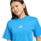 4. Koszulka damska adidas Essentials 3-Stripes Cotton jasnoniebieska KC5197