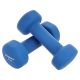3. Hantla neoprenowa EB FIT 2 kg niebieska 1029252
