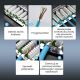 13. Patch panel Extralink EX.9663 (0.5U; kat. 6; 24xRJ-45)