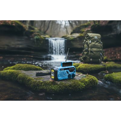 5. Radio alarmowe BLAUPUNKT ER10BC, blue camo