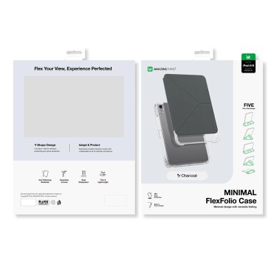 6. Etui AMAZINGTHING Minimal Case na iPad 11" 2025 - ciemnoszare