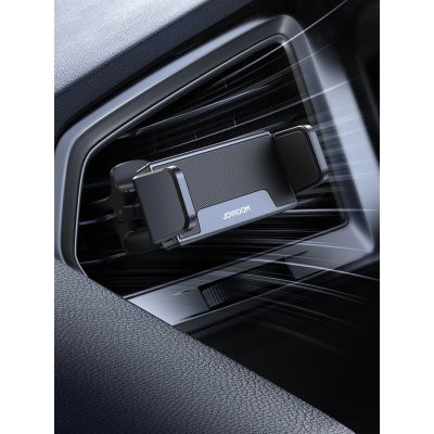 8. Joyroom uchwyt samochodowy do telefonu na nawiew kratkę wentylacyjną czarny (JR-ZS377)