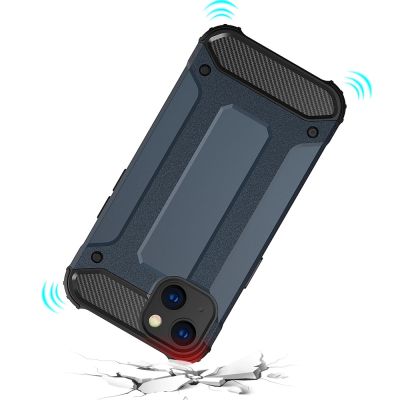 8. Hybrid Armor pancerne hybrydowe etui pokrowiec iPhone 13 złoty