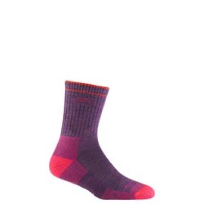 Skarpety damskie Darn Tough Hiker Micro Crew Midweight with Cushion - plum heather