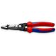 6. Knipex 13 72 200 ME narzędzie do zdejmowania izolacji Czarny, Niebieski, Czerwony, Stal nierdzewna