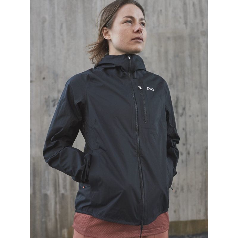 2. Kurtka rowerowa POC W'S Motion Rain Jacket czarny