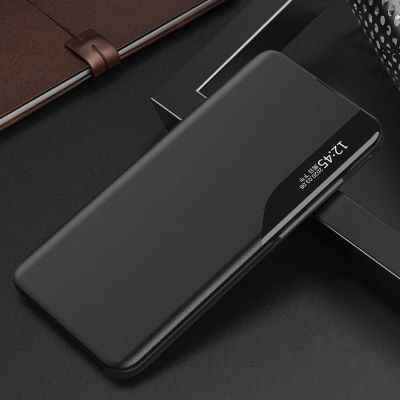 14. Eco Leather View Case etui do Samsung Galaxy A24 4G z klapką podstawka czarne