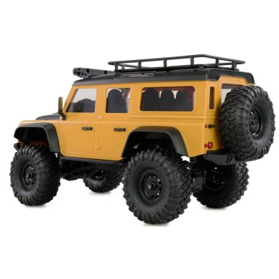 5. Samochód zdalnie sterowany Amewi RC Crawler Mini-D90 AMXRock 4WD 1:16 RTR w kolorze żółtym