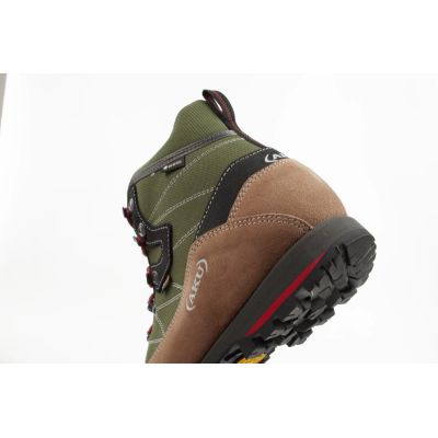 7. Aku Trekker Gore-tex buty trekkingowe męskie turystyczne za kostkę zielone
