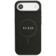 3. Etui Guess Saffiano Classic Logo MagSafe na iPhone Air - czarne