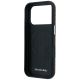 7. Etui Mercedes Leather Semi Wrap Wood Effect MagSafe na iPhone 17 Pro - brązowe