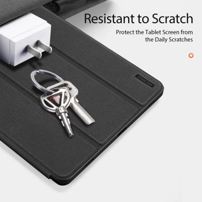 5. Etui Dux Ducis Domo z klapką i smart sleep na Samsung Galaxy Tab S9 - czarne