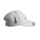 3. Czapka z daszkiem Karl Lagerfeld Paris Strapback Biała - L5WH7947-wht