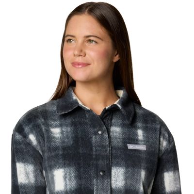 4. Columbia Benton Springs Fleece Shirt Jacket II 2085661191 Szare L