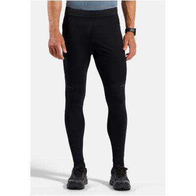 Legginsy męskie Odlo ZEROWEIGHT WARM REFLECTIVE Tights czarne