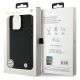 8. Etui BMW Signature Leather Diamond Metal Logo MagSafe na iPhone 16 Pro Max - czarne
