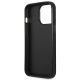 7. Etui Guess Saffiano Triangle Logo na iPhone 13 Pro Max 6,7" - srebrne