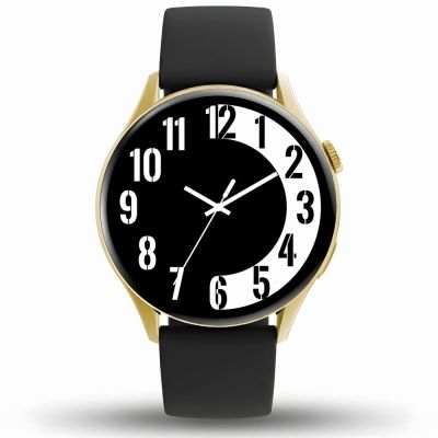 7. Smartwatch Gravity Złoty Pasek + Bransoleta GT11-1