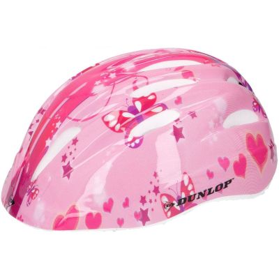 7. KASK ROWEROWY DZIECIĘCY REGULOWANY DUNLOP R. (48-52CM ) PINK