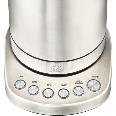 6. Solis Vario Temp Kettle czajnik elektryczny 1,7 l 2200 W Stal nierdzewna