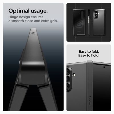 13. Etui Spigen Tough Armor Pro Mag MagSafe na Samsung Galaxy Z Fold 7 - czarne