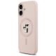2. Etui Karl Lagerfeld Silicone Karl&Choupette Ring MagSafe do iPhone 17 - różowe