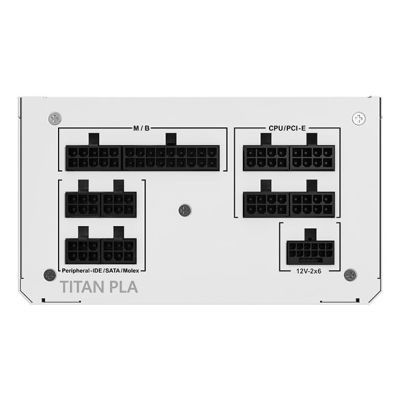 6. Zasilacz Montech Titan PLA 750W - 80 PLUS & Cybenetics Platinum, modularny, PCIe 5.1 - 750 Watt