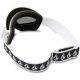 4. Gogle snowboardowe Volcom FOOTPRINTS WHITE RERUN/SILVER CHROME lustra srebne  (VG0622316)