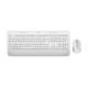 8. Logitech Signature MK650 Combo For Business klawiatura Dołączona myszka Biuro Bluetooth QWERTZ Niemiecki Biały