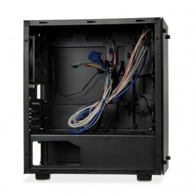 13. Obudowa IBOX MINI TOWER PASSION V4 GAMING OPV4 (Micro ATX; kolor czarny)