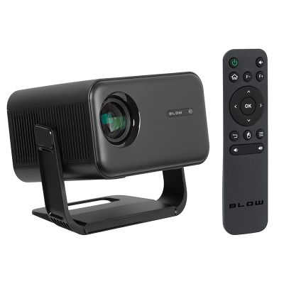 Projektor przenośny BLOW AndroidTV FullHD MaxView czarny