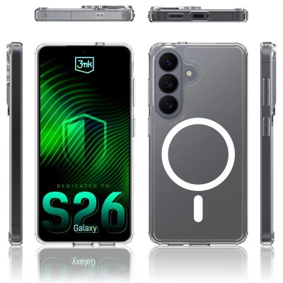 13. Etui 3mk Armor MagCase na Samsung Galaxy S26 Pro - przezroczyste
