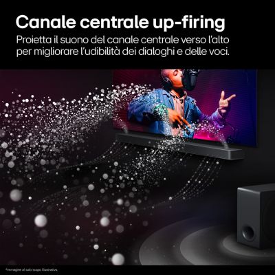 22. Soundbar LG S95TR 9.1.5 kan. 810W Bluetooth 5.1 Dolby Atmos Czarny