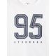 9. T-shirt loose z nadrukiem chłopięcy 4F 4FJRSS26TTSHM3786-10S